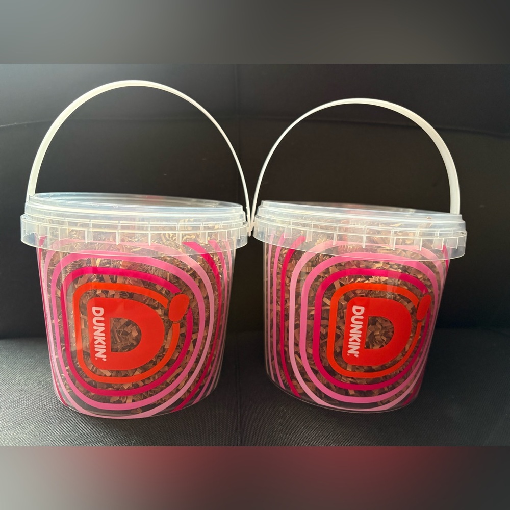 DUNKIN DONUT 48oz VIRAL BEVERAGE BUCKETS